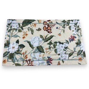 1 Crown Crafts Williamsburg Garden Images King Pillow Sham USA Made Pale Yellow